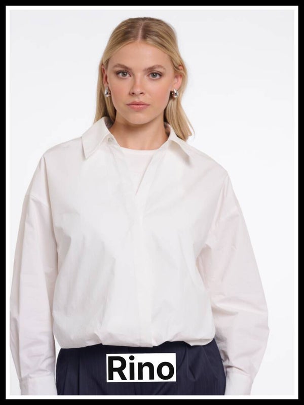 Rino&Pelle blouse Nio snow witte