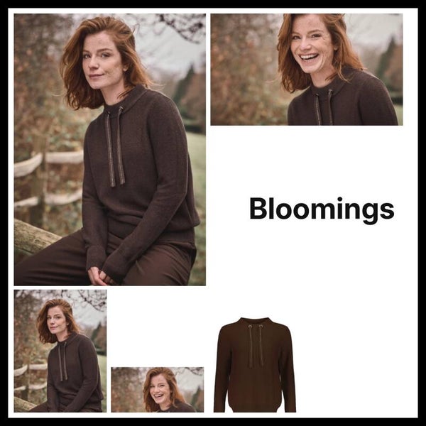 Bloomings trui 9049 bruin
