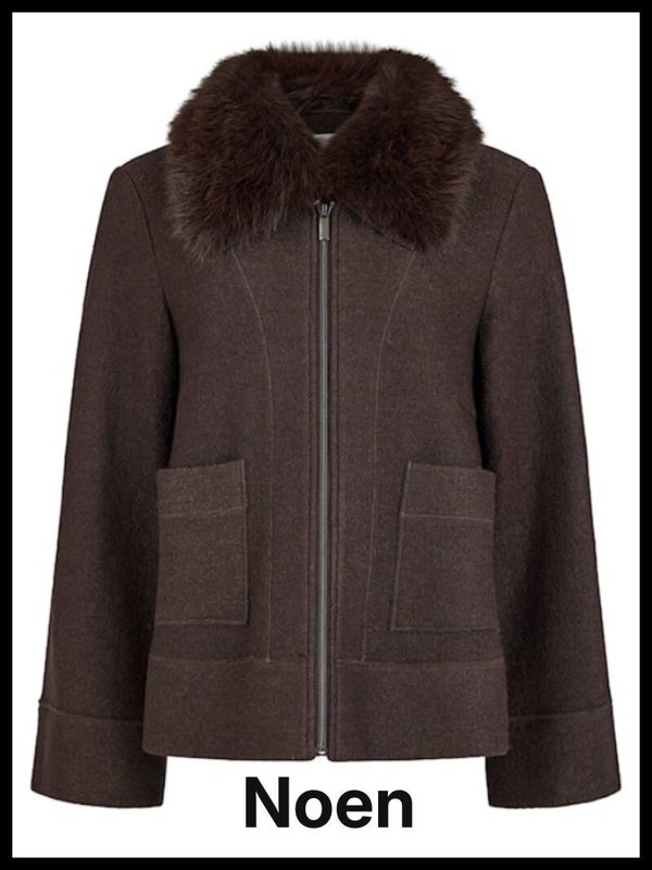 Noen vest/jas 81407 B bruin
