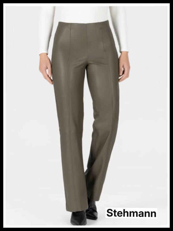 Stehmann broek Eddy A bruin/olijf