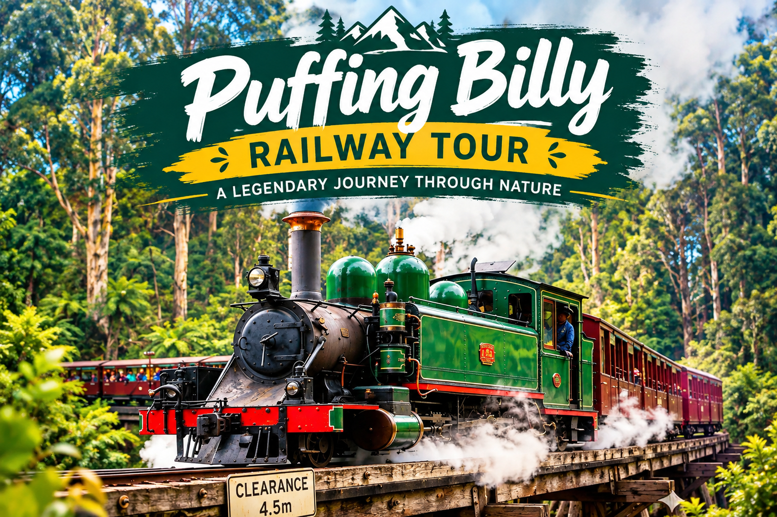 PUFFING BILLY (nostaljik tren)