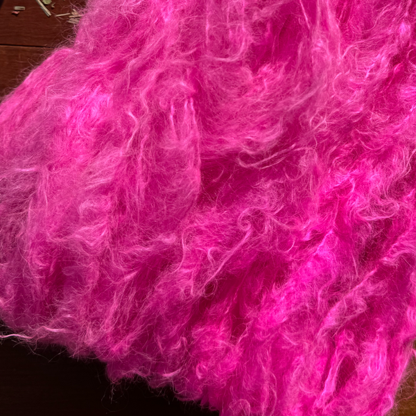 Suri Silk DK – handgefärbtes Suri-Alpaka-Garn mit Seide