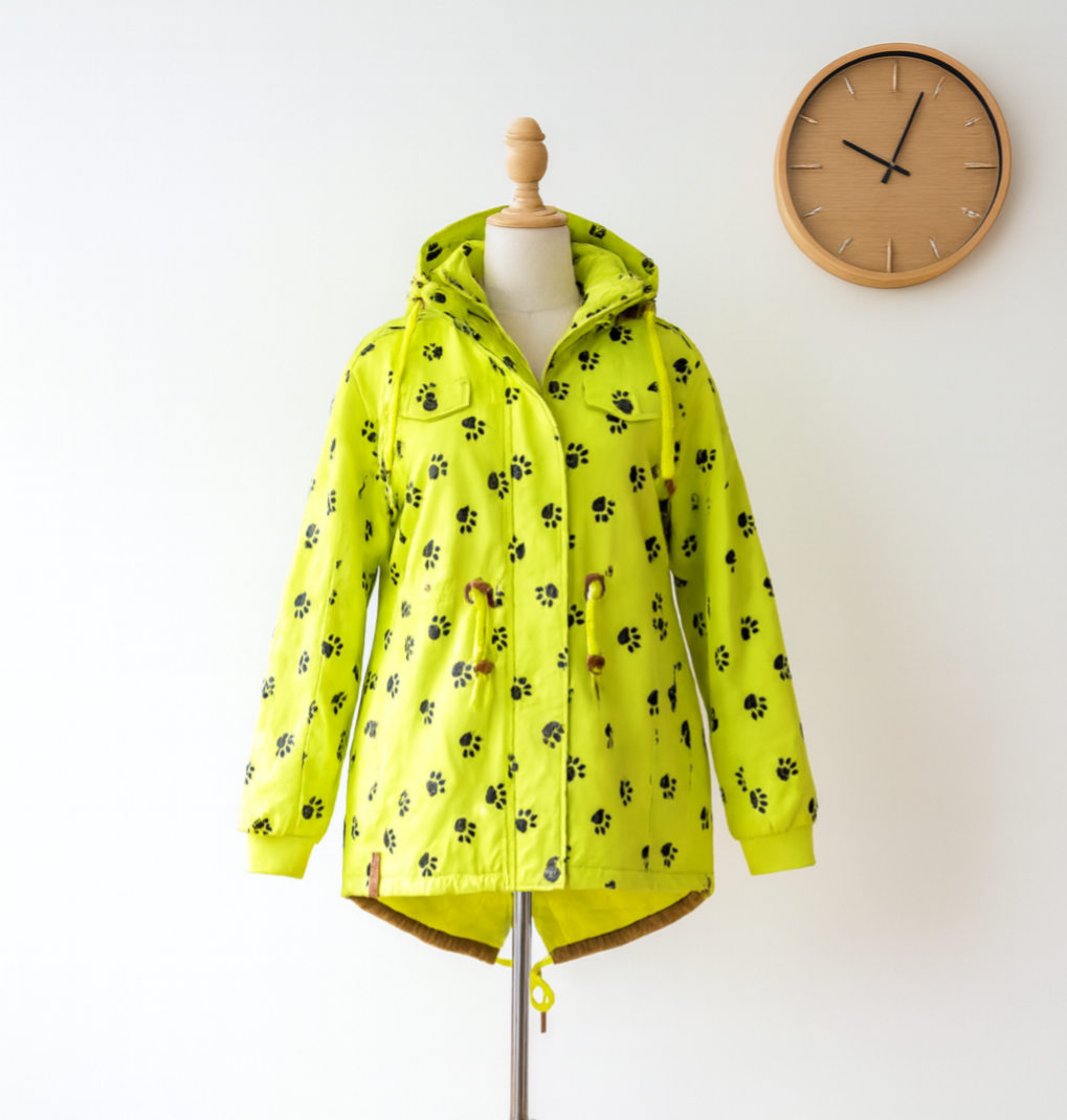 Regen-Wind Jacke lime