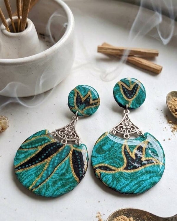 Pendientes KUNANG (Luciernaga) Turquesa