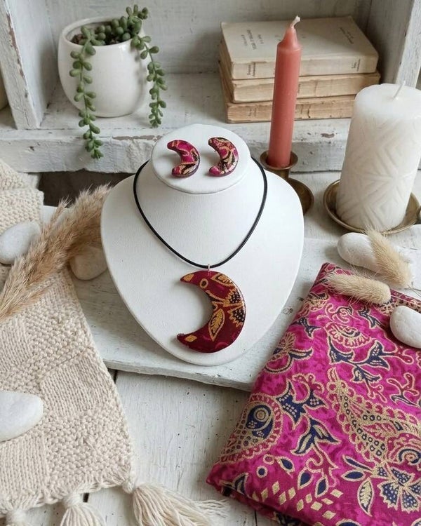 Conjunto CANDRA (Luna) Fucsia