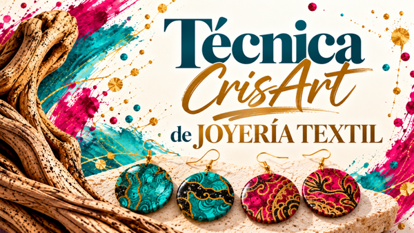 Clase de Iniciación de Joyería Textil CrisArt