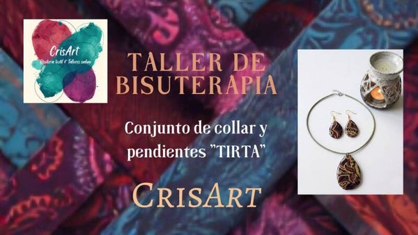 Taller Online Joyería Textil: Colección Tirta