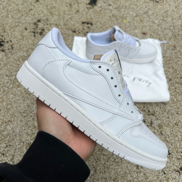 Travis Scott x Air Jordan 1 Low "White"