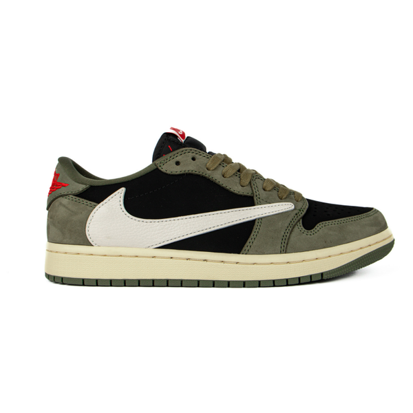 Travis Scott x Air Jordan 1 Low "Black Olive"