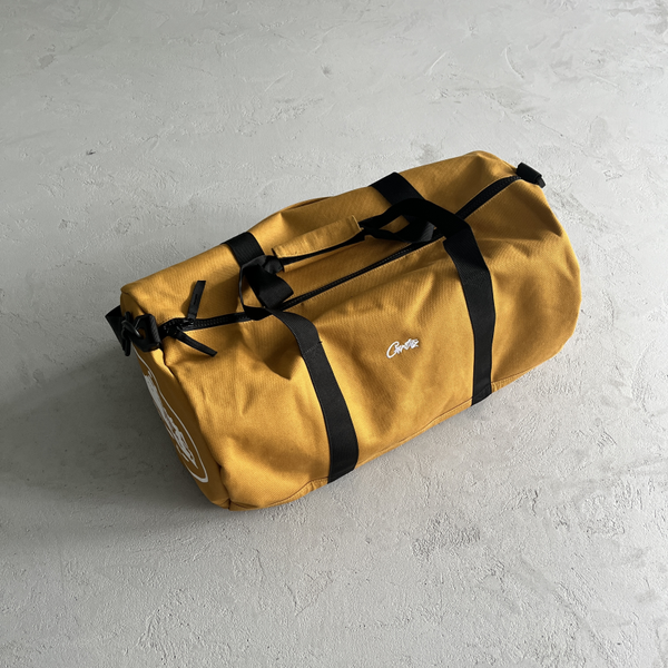 Corteiz Yellow Duffel bag