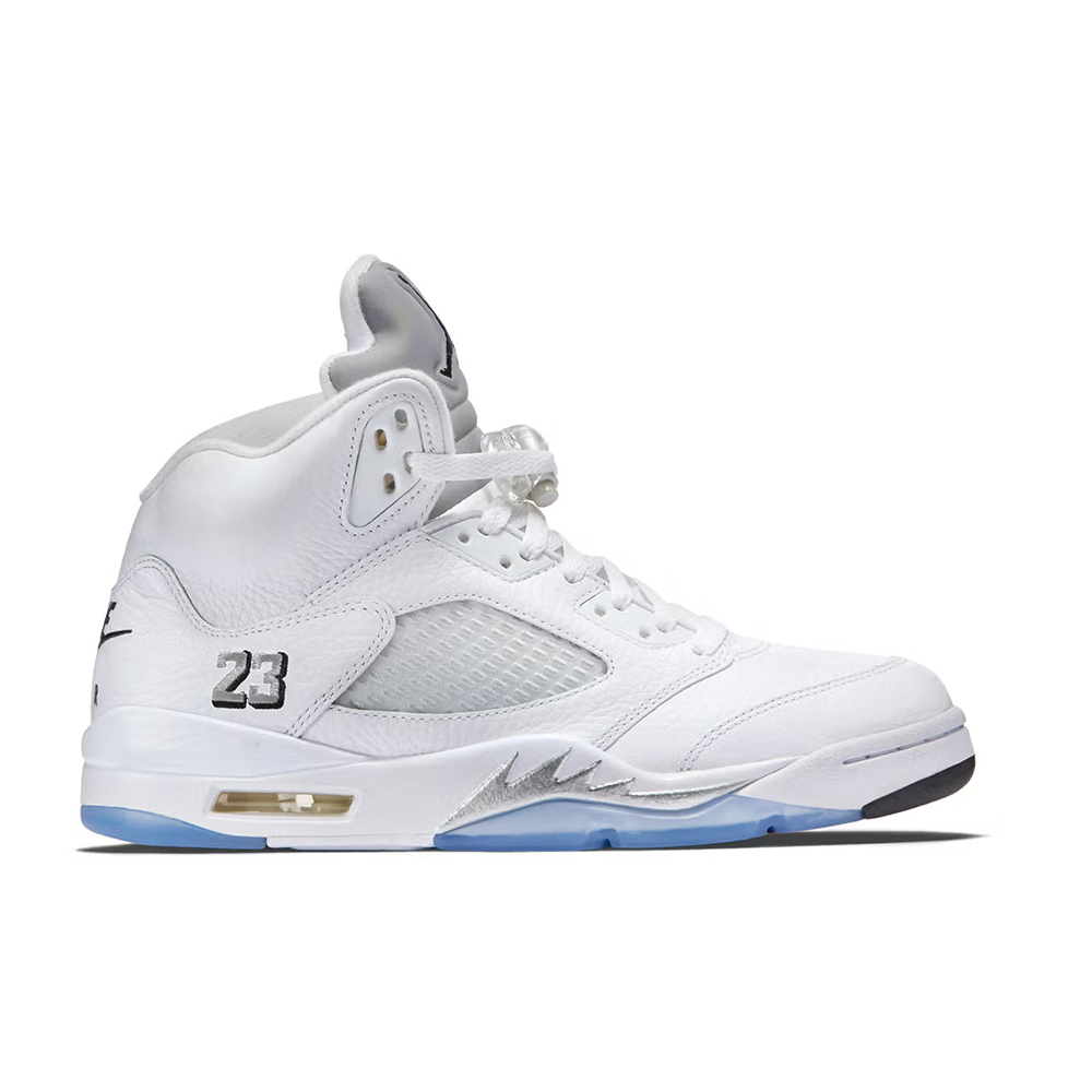 Air Jordan 5 'White Mettalic'