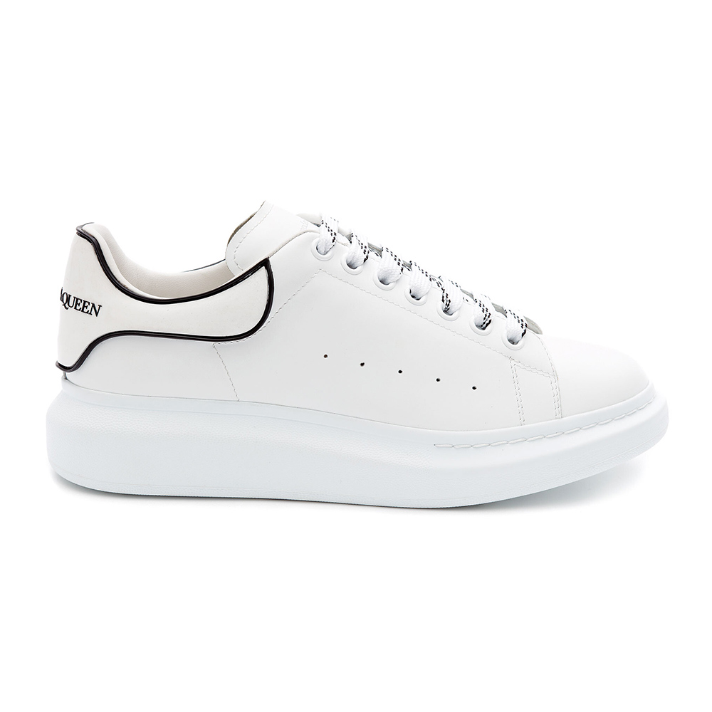 Alexander McQueen White Black Trim