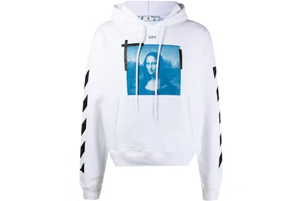 Off-White Mona Lisa Hoodie White/Black