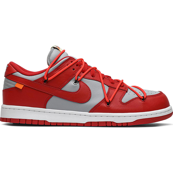 Off White x Dunk Low University Red