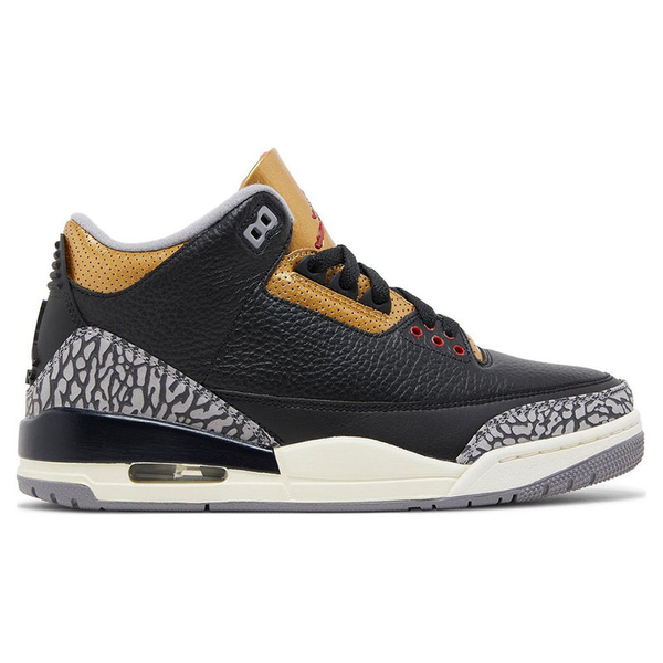 Air Jordan 3 Retro Black Cement Gold