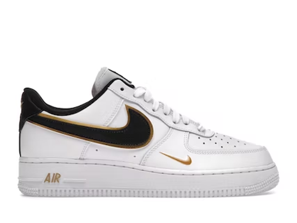 Air Force 1 Low '07 LV8 Double Swoosh White Metallic Gold