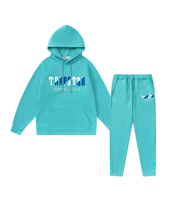 Trapstar Decoded Hooded Tracksuit – Menta