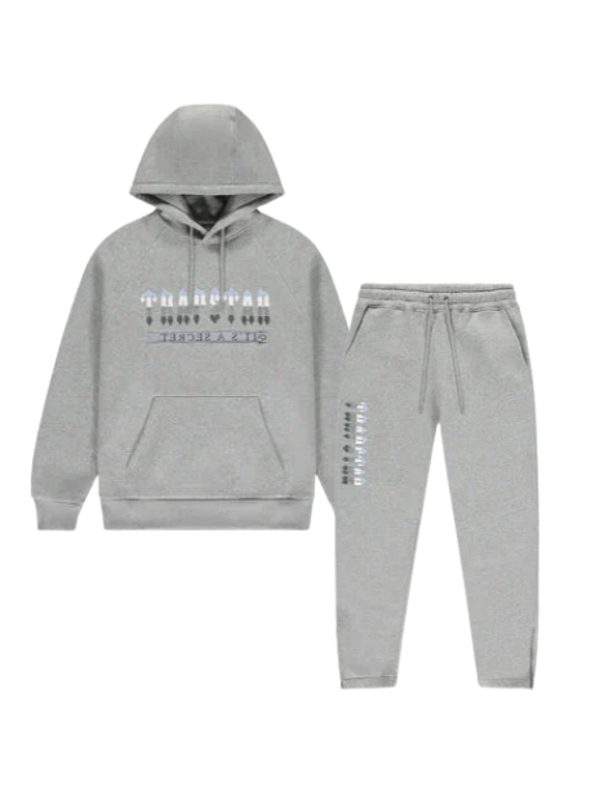 Trapstar Decoded Hooded Tracksuit – 2.0 Grey
