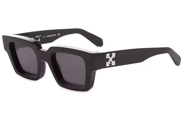 Off-White Virgil Square Frame Sunglasses Black White Grey (FW21)