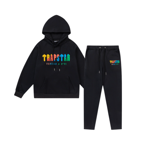 Trapstar Decoded Hooded Tracksuit – Rainbow