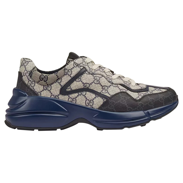 Gucci GG Rhyton Beige Blue Monogram