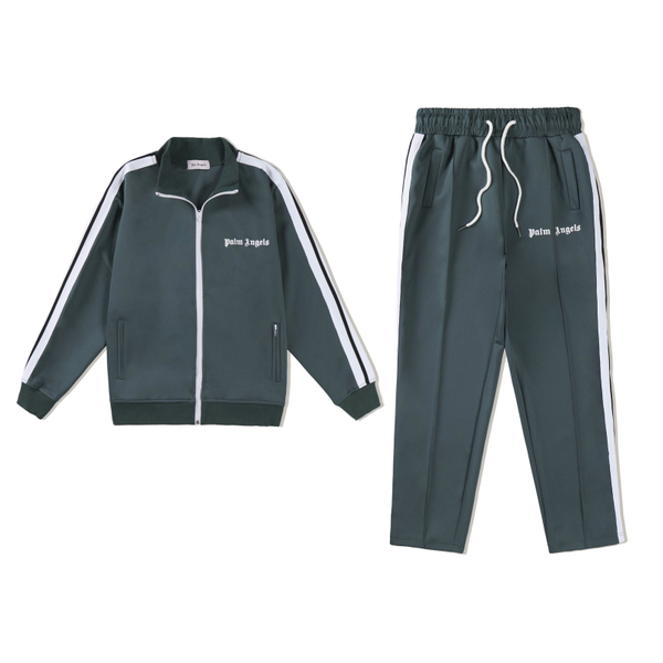 Palm Angels Tracksuit Dark Green
