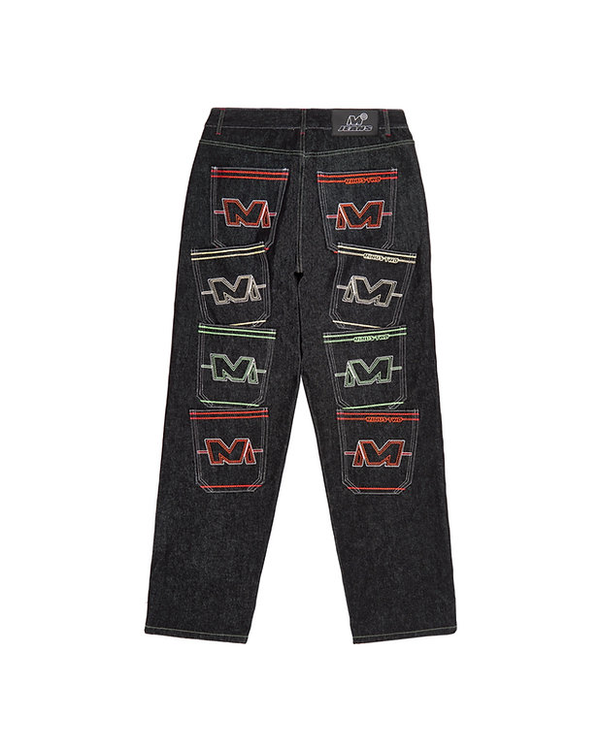 Multi Pocket Jeans (Multi Stitch)