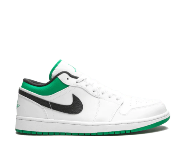 Jordan 1 Low White Lucky Green