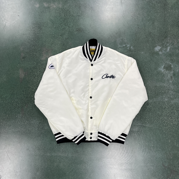 Corteiz White Stadium Jacket