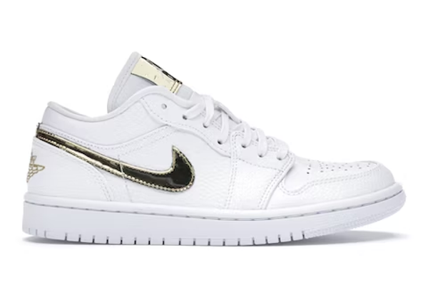 Air Jordan 1 Low "White Gold"