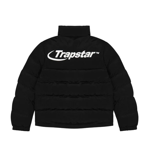Trapstar Hyperdrive Puffer TRIPLE BLACK Detachable Hood