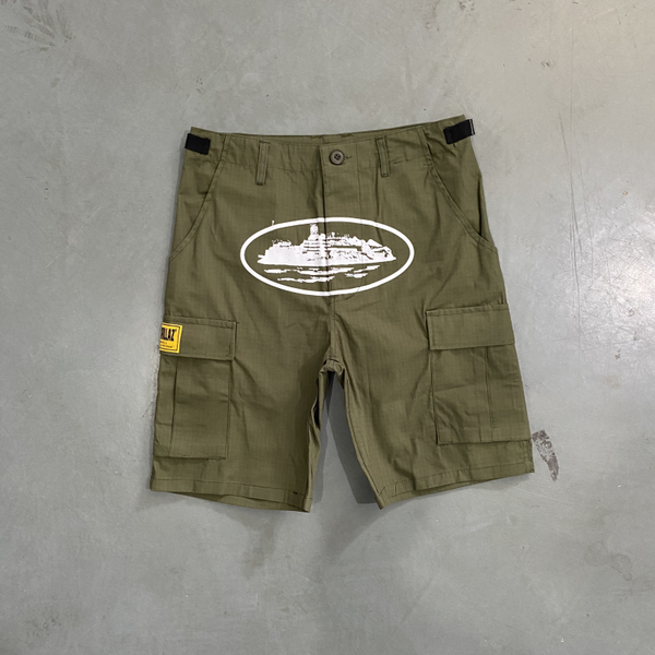 Corteiz Shorts Dark Green