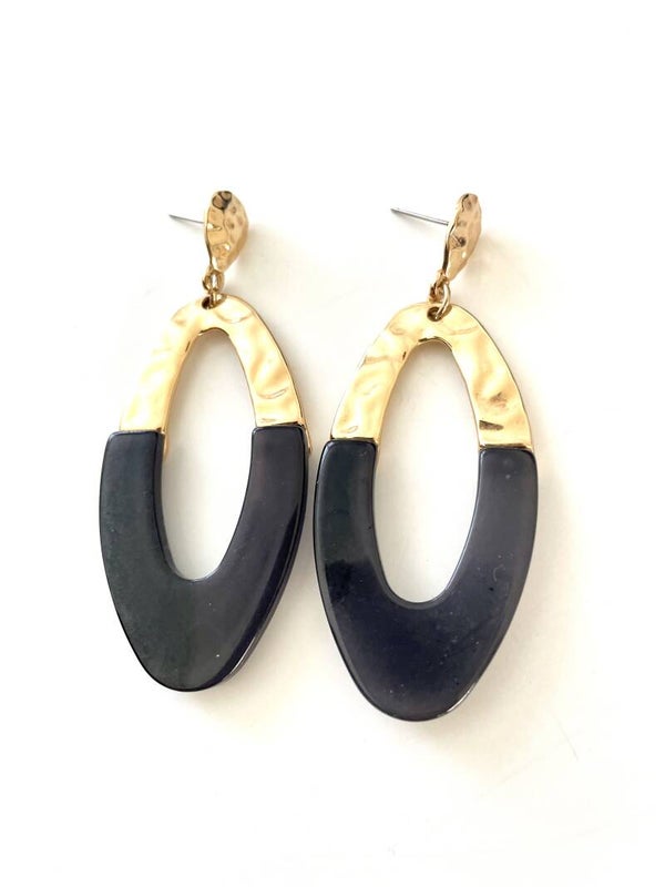 JUNI Acryl Resin druppel duo Goud - Zwart