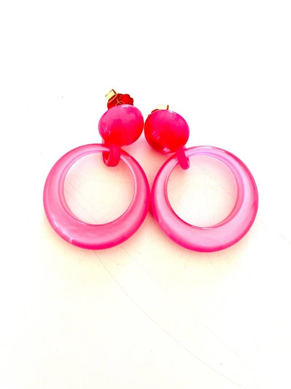 JUNI by Angelo Moretti Basics earrings - rose