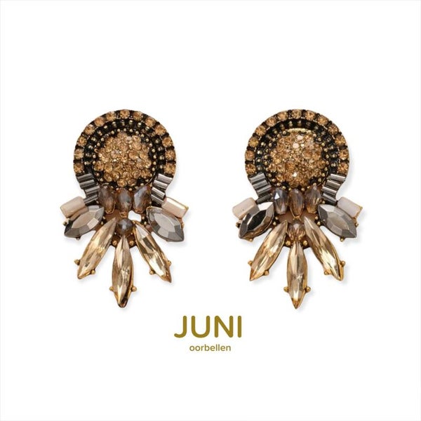 JUNI glamour sparkling oorstekers