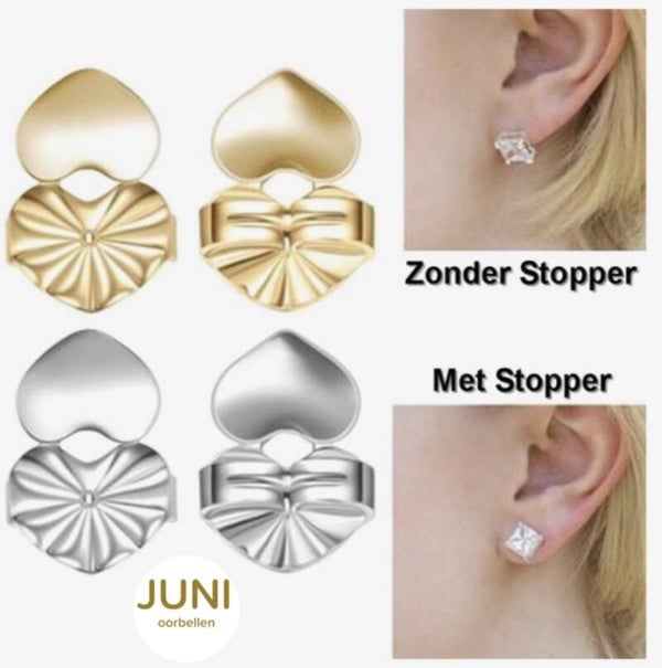 JUNI Ear Ups - oorbel stopper | Goud