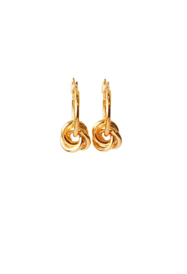 JUNI by Ellen creolen met ringetjes