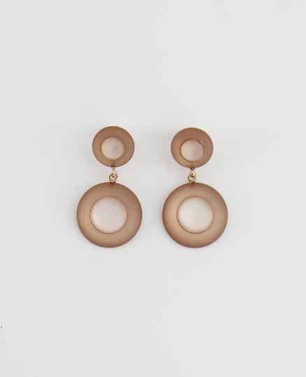 JUNI by Angelo Moretti Always Rosé oorbellen | rosé mat