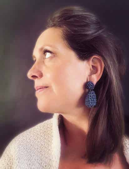 JUNI blauwe glasberry stekers