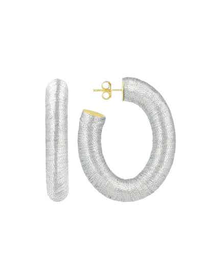 JUNI Silk creool - zilver