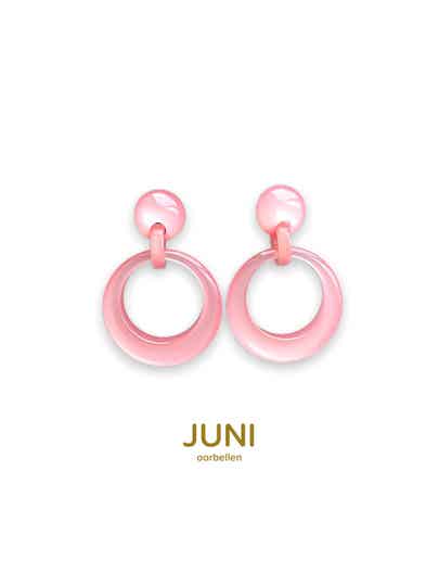 JUNI by Angelo Moretti Basics earrings - baby rose