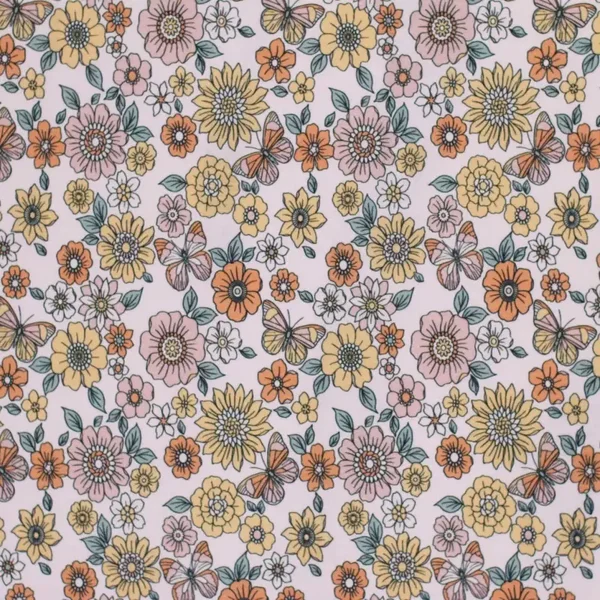 Rok pastel vlinder