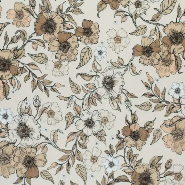 Legging | Flared broek landelijke bloem