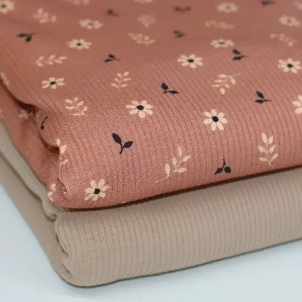 Legging | Flared broek klein madeliefje kleiroze
