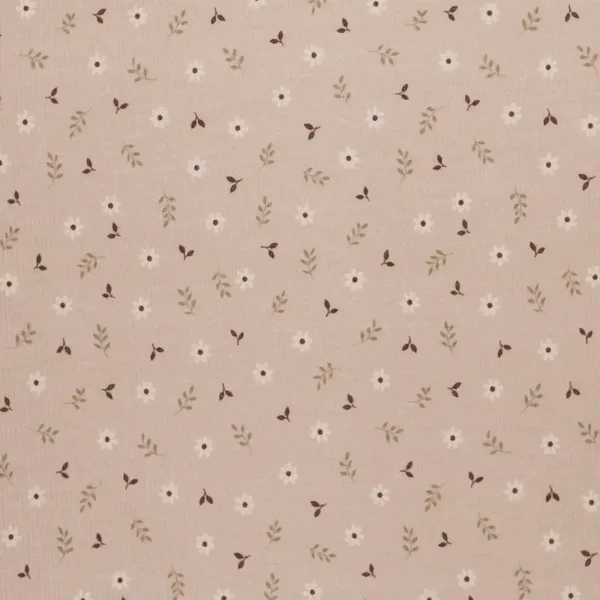 Legging | Flared broek klein madeliefje beige