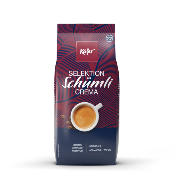 Käfer Selektion Schümli Crema Kaffeebohnen 1 kg