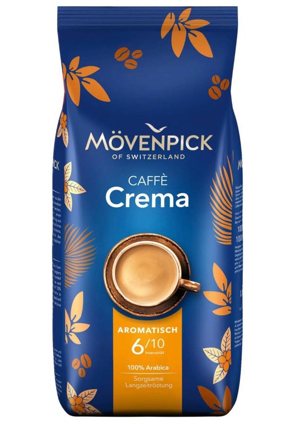 Mövenpick Caffè Crema Kaffee Bohnen 1kg