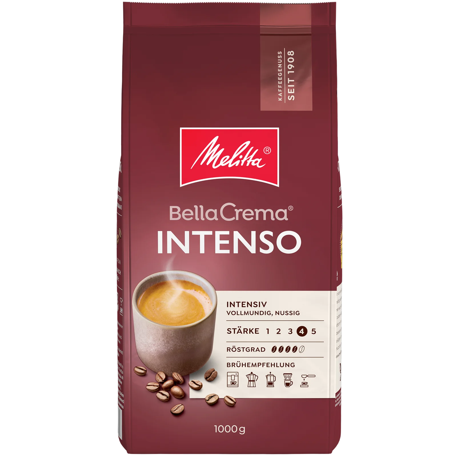 Melitta BellaCrema Intenso Kaffeebohnen 1kg