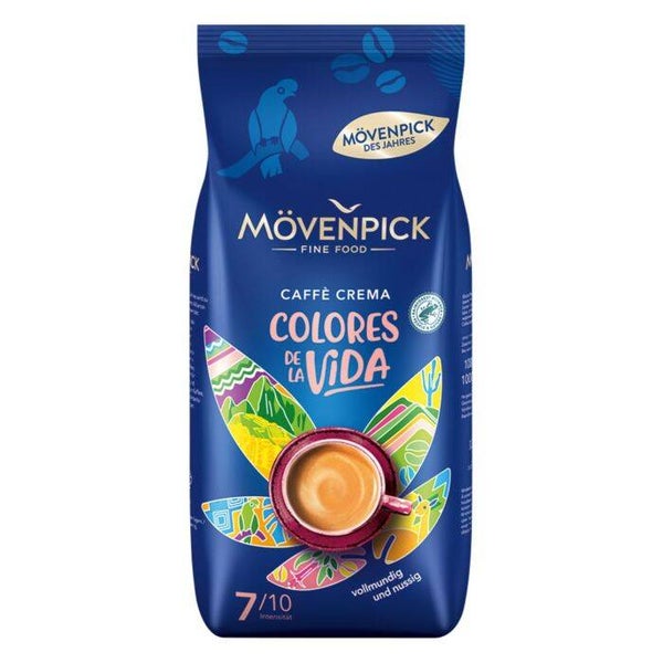 Mövenpick des Jahres Crema Colores de la Vida Bohnen 1kg