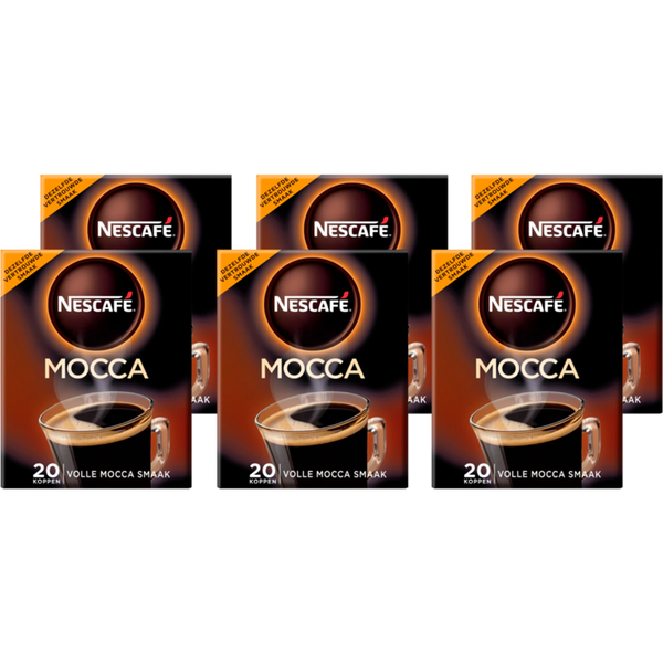 Nescafé Mocca beutel 6 x 20 Stäbchen